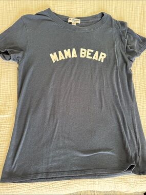 Sub_Urban Riot Navy 'MAMA BEAR' Short Sleeve Tee